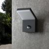 Inowel Wall Light Outdoor LED Wall Mount Lamp Wall Sconce Lighting With Motion Sensor Lantern Fixture 19217