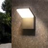 Inowel Wall Light Outdoor LED Wall Mount Lamp Modern Wall Sconce Lighting Lantern Fixture Aluminum Lights For Porch Front Door Garden Yard Patio