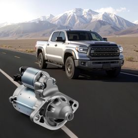 Starter High Torque Starter Motor For Pontiac Toyota 17841 2800330 3371171 (Option: Silver)